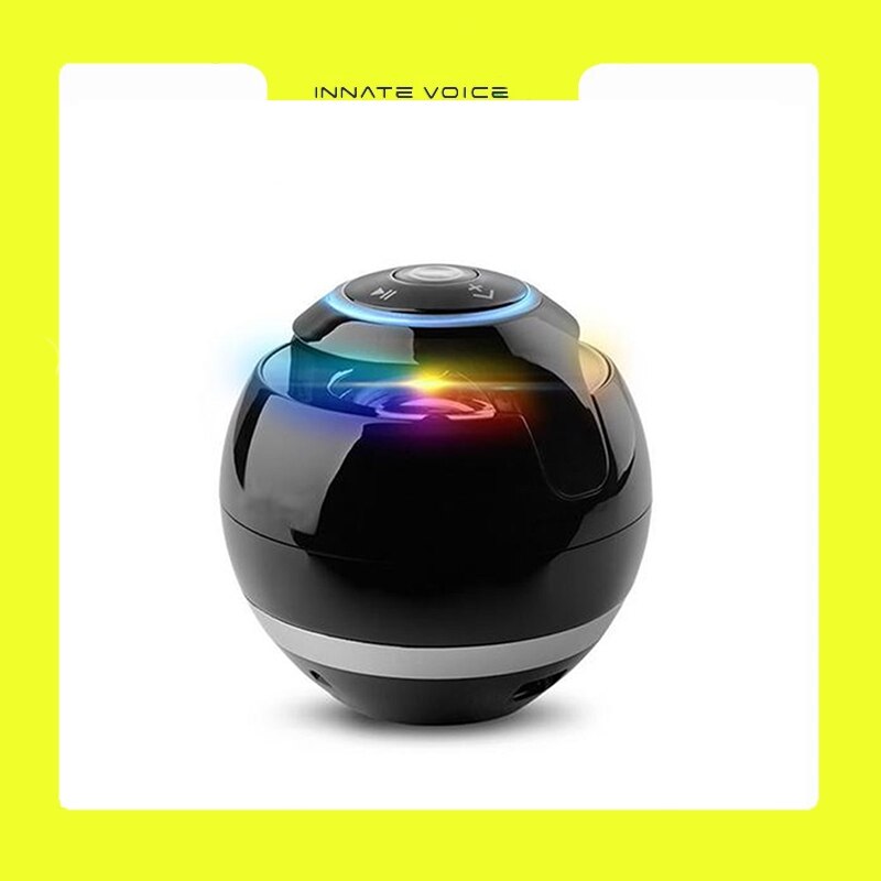 ZK50 Mini Bluetooth Speakers Draagbare Bal Met Led Licht Draadloze Speaker Muziek Bluetooth Speaker Bass Stereo Subwoofer Mic Fm