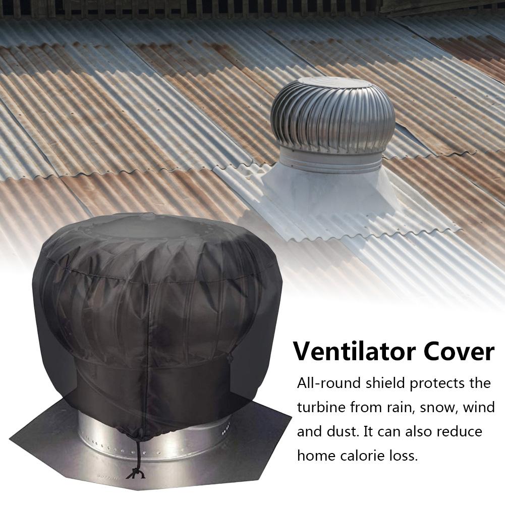 420D Waterproof Air Vent Cover Turbine Roof Vent Cover Outdoor Roof Ventilator Cover Oxford Cloth Turbine Turbo Vent Cover