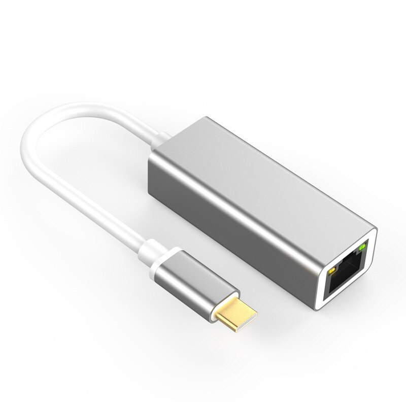 USB C Ethernet Adapter USB Typ C zu 10/100/1000M RJ45 Lan Adapter Für MacBook Profi huawei P30 USB C Netzwerk Karte Konverter: Splitter