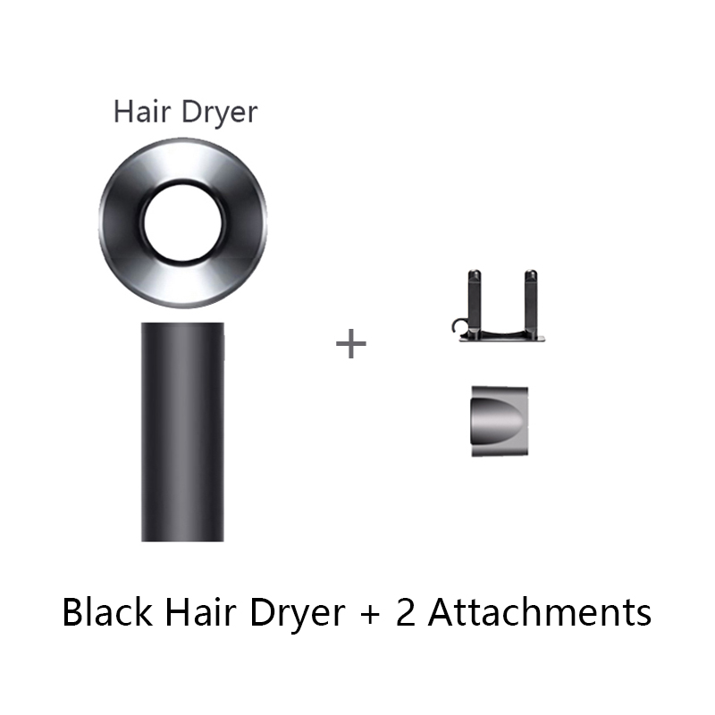 Ion Leafless Hairdryer Air Dry Electric Hair Dryer with Ionization Super Ionic Diffuser Blow Drier: light yellow