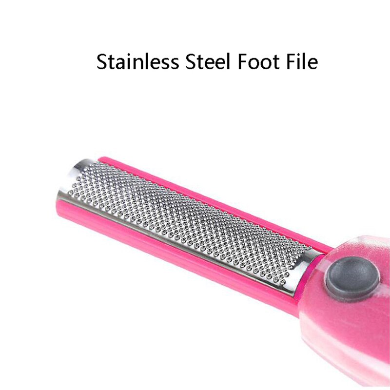 Hand Foot File Care Corn Cuticle Remover Shaver Blade Smooth Feet Pedicure Callus Skin Remover Care Tool (Not Include Blades)