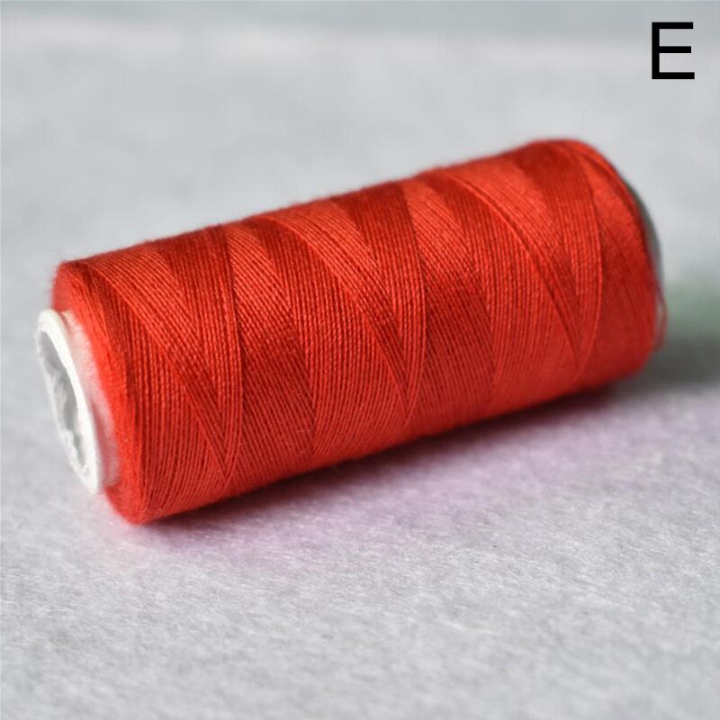 5 pcs/lot jean surverrouillage fils à coudre 50M fort Polyester fil Machine à coudre couture main artisanat accessoires 16 couleurs: E