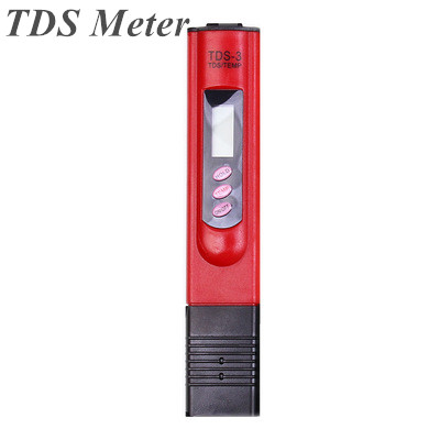 6 Styles Handheld Accurate Water Test Purity Tool LCD Digital Check 0-9999 ppm Measurement Meter Analyzer TDS Tester: Red-TDS Meter