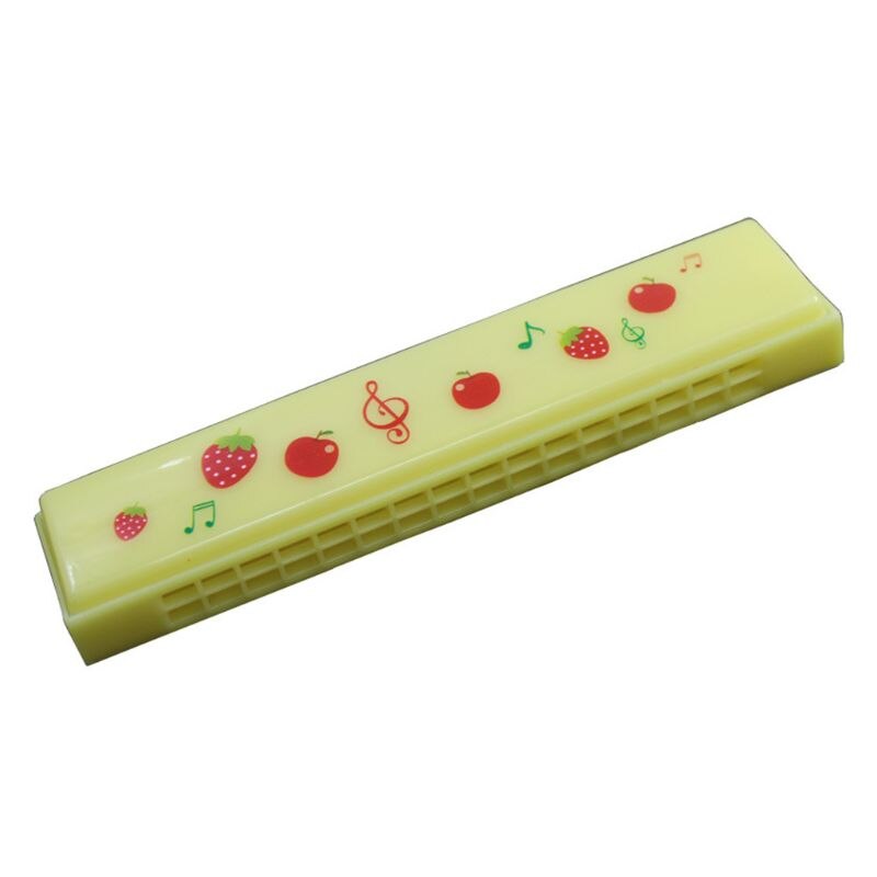 Dibujos Animados 16 agujeros Luminous Harmonica niños boca órgano con caja para chico: 4