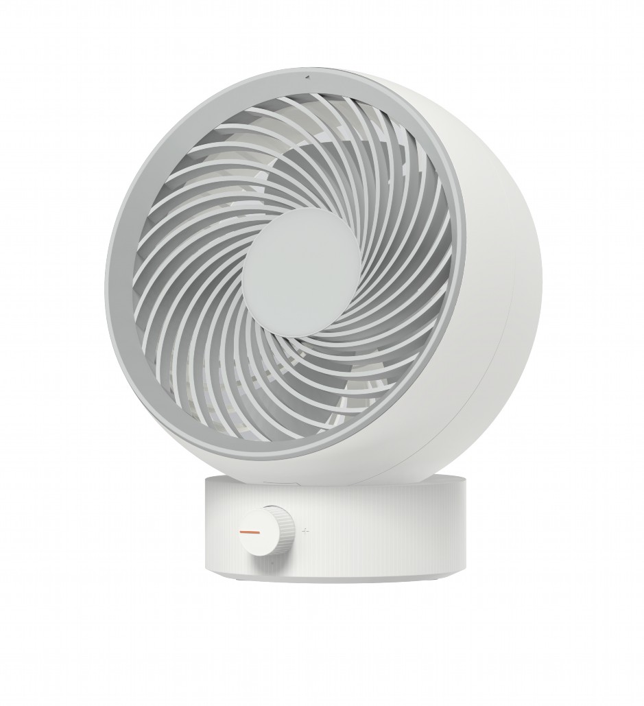 Originele xiaomi 3 life mini luchtcirculatieventilator, 330 krachtige windenergie, usb-oplaadfunctie, laag geluidsniveau, hoge windsnelheid, wit en roze: Wit