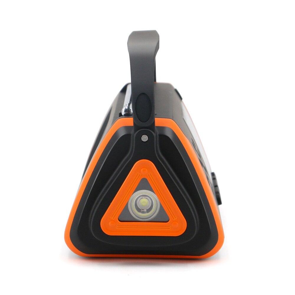 4000Mah Solar Radio Am/Fm Radio Lcd Multifunctionele Draagbare Emergency Radio Met Led Zaklamp Solar Mobiele Powerbank Radio