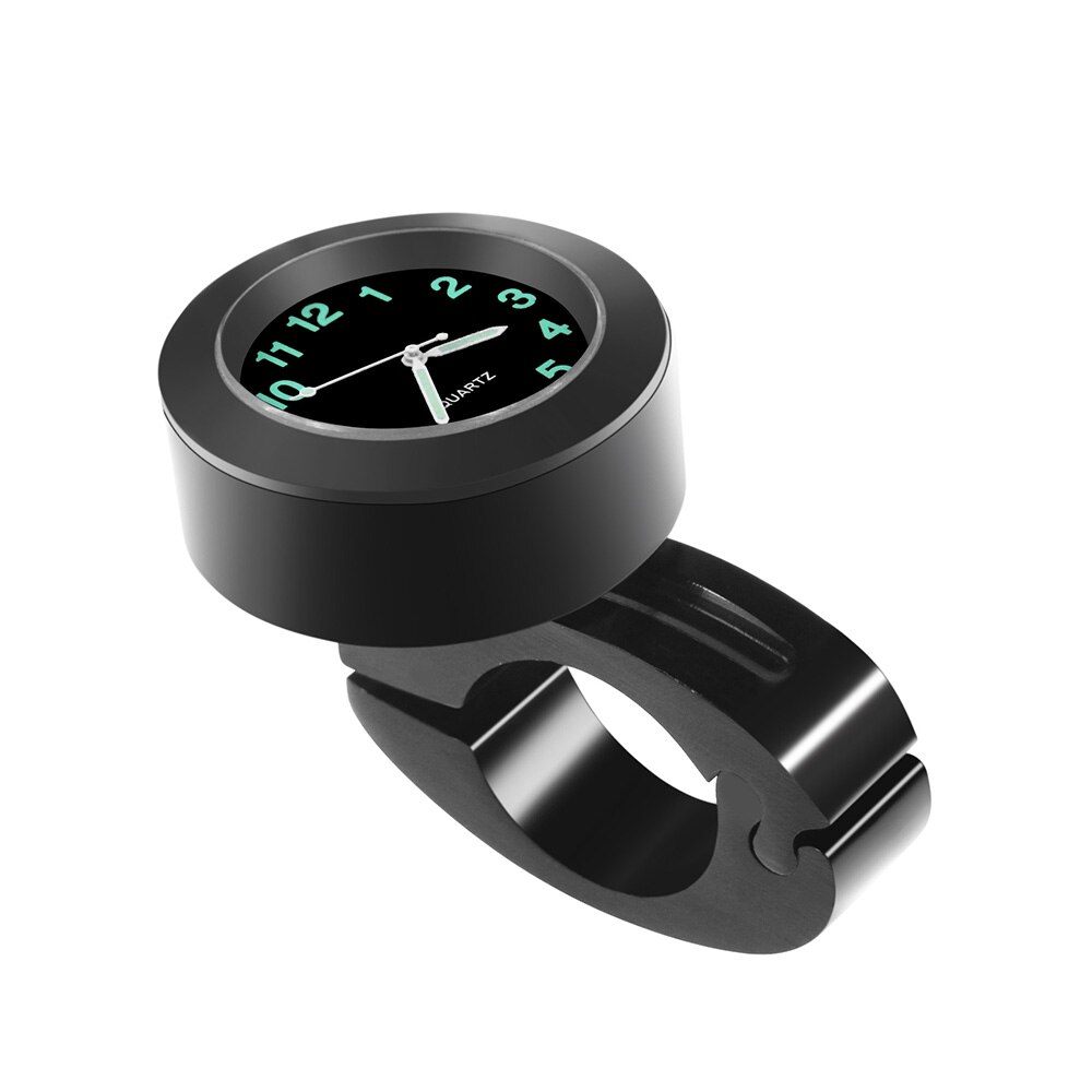 Waterproof Watch Clock Bicycle Motorcycle Handlebar Black/Silver Clock Quartz Watch For Davidson Harley Honda Yamaha Kawasaki