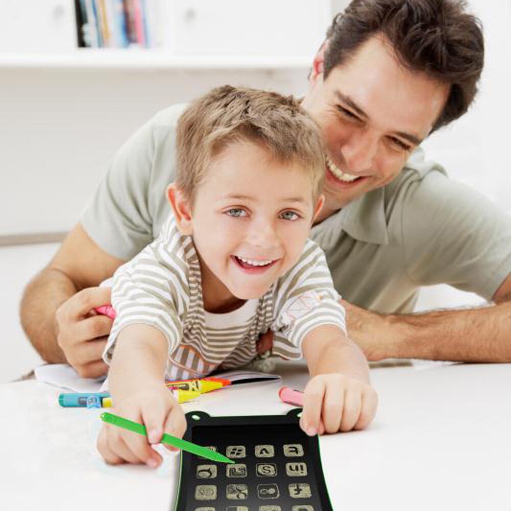 LCD Writing Tablet 8.5in Drawing Handwriting Pad Message Board Kids Writing Board Educational Mini Blackboard