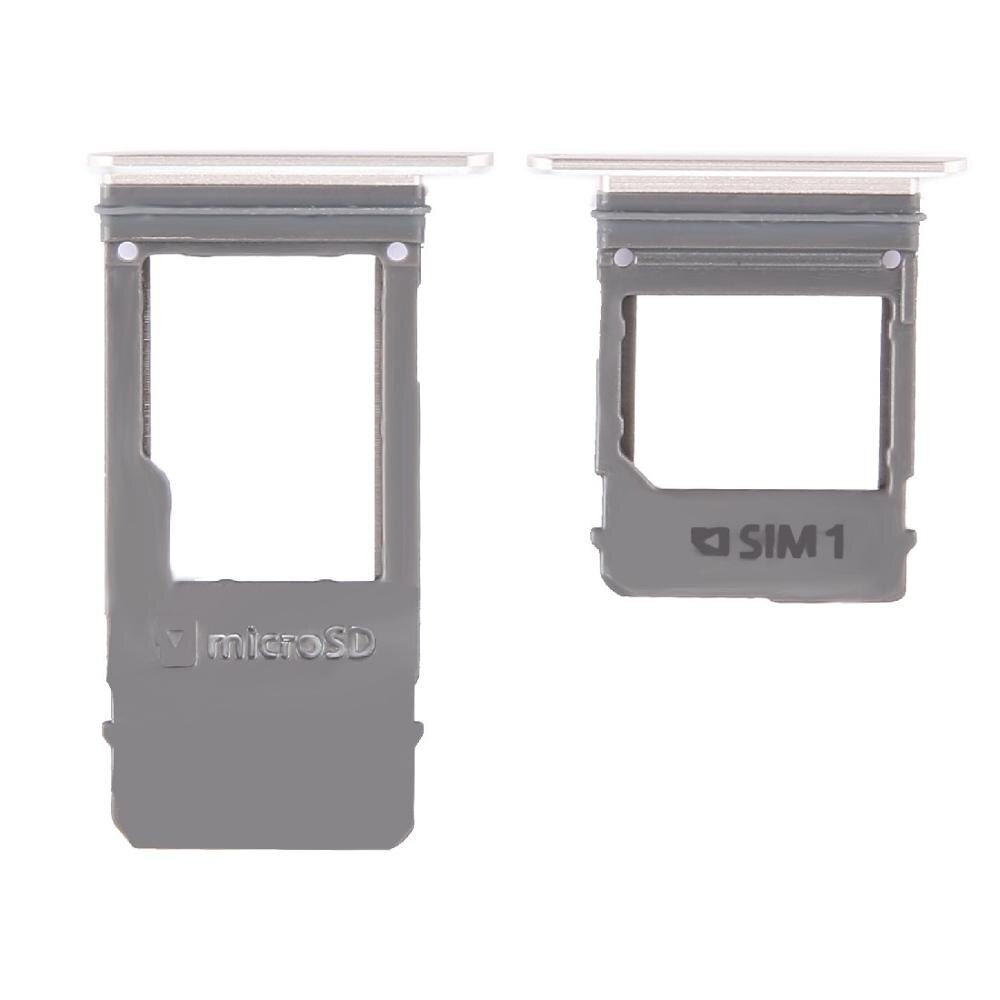 iPartsBuy SIM Card Tray + Micro SD Card Tray, Single Card for Galaxy A5 ) / A520 &amp; A7 ) / A720: Gold