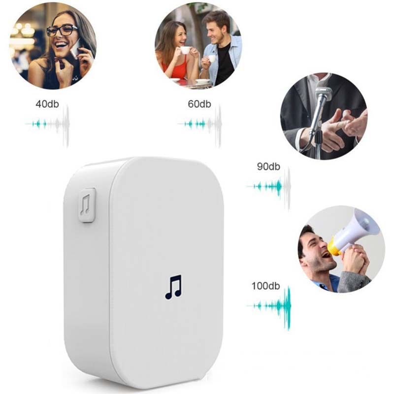Draadloze Deurbel Indoor Chime Voor V7 V6 V5 M3 Wifi Deurbel Ontvanger Ding Dong