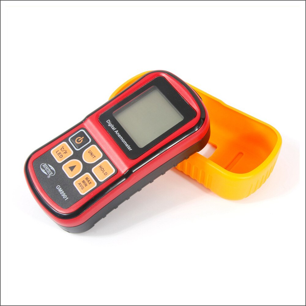 BENETECH Speed Measuring Instrument Anemometer LCD Display Digital Anemometer Wind Speed Meter GM8901 0-45m/s Anemometer Sensor