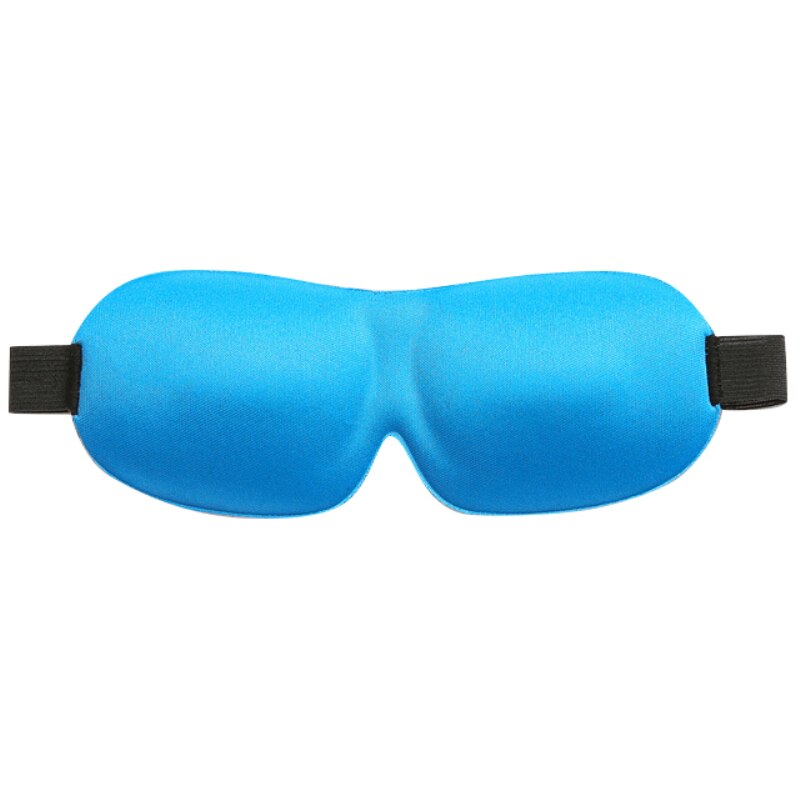 1pc 3d søvn øyemaske svart rød øyenskygge deksel myk silke 13 farger øyelapp kvinner menn reiser hjem bedre søvn for bind for øynene: 03