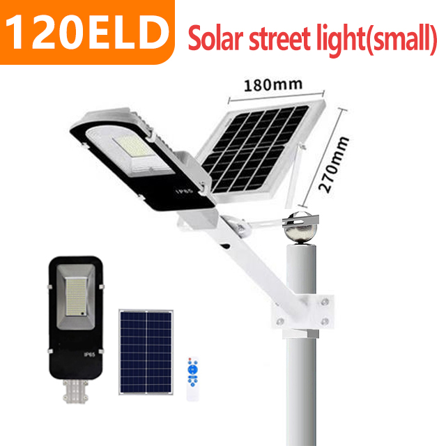 200W Krachtige Solar Light Outdoor Zonne-straatverlichting 6000mAh Waterdichte Automatische Schemering tot Dageraad Straatlantaarn Voor garage Tuin: Blauw