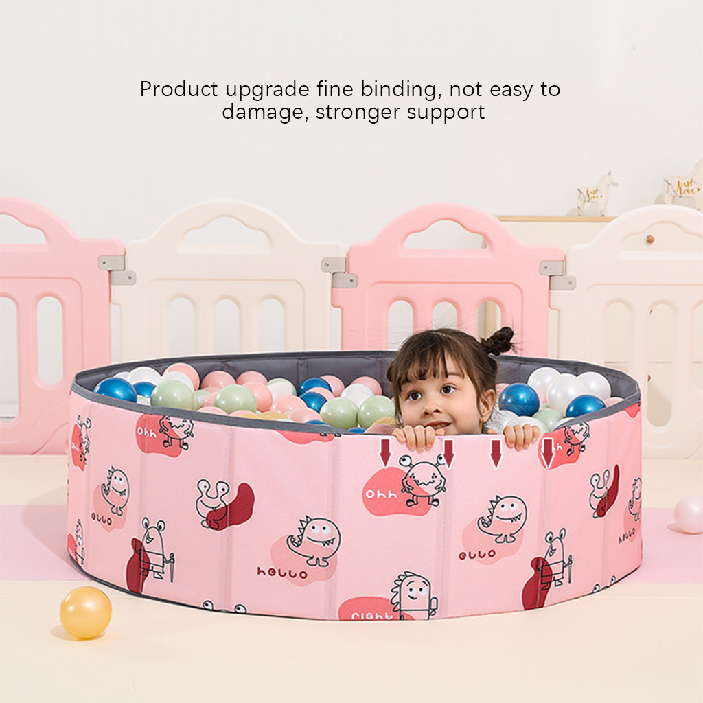 Baby Ball Pool Trockenen Pool Mit Kugeln Gruben Mit Korb Zelt Für Kinder Kinder Pool Bälle Baby Laufstall Babys spielplatz # GH