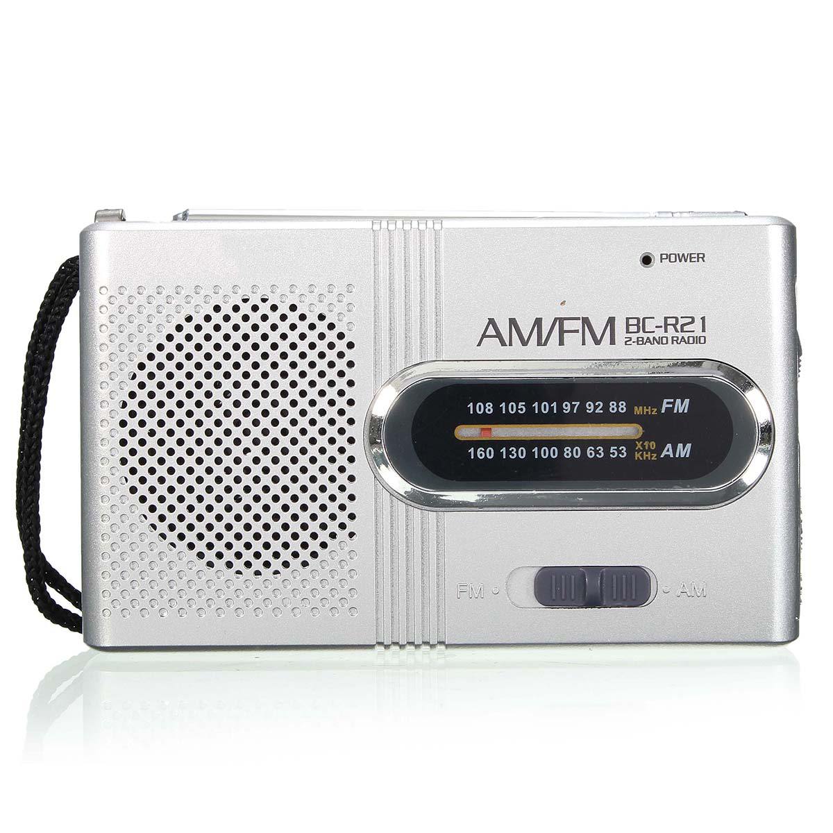 Small portable AM FM telescopic antenna radio world receiver speaker mini Radio FM radio radios