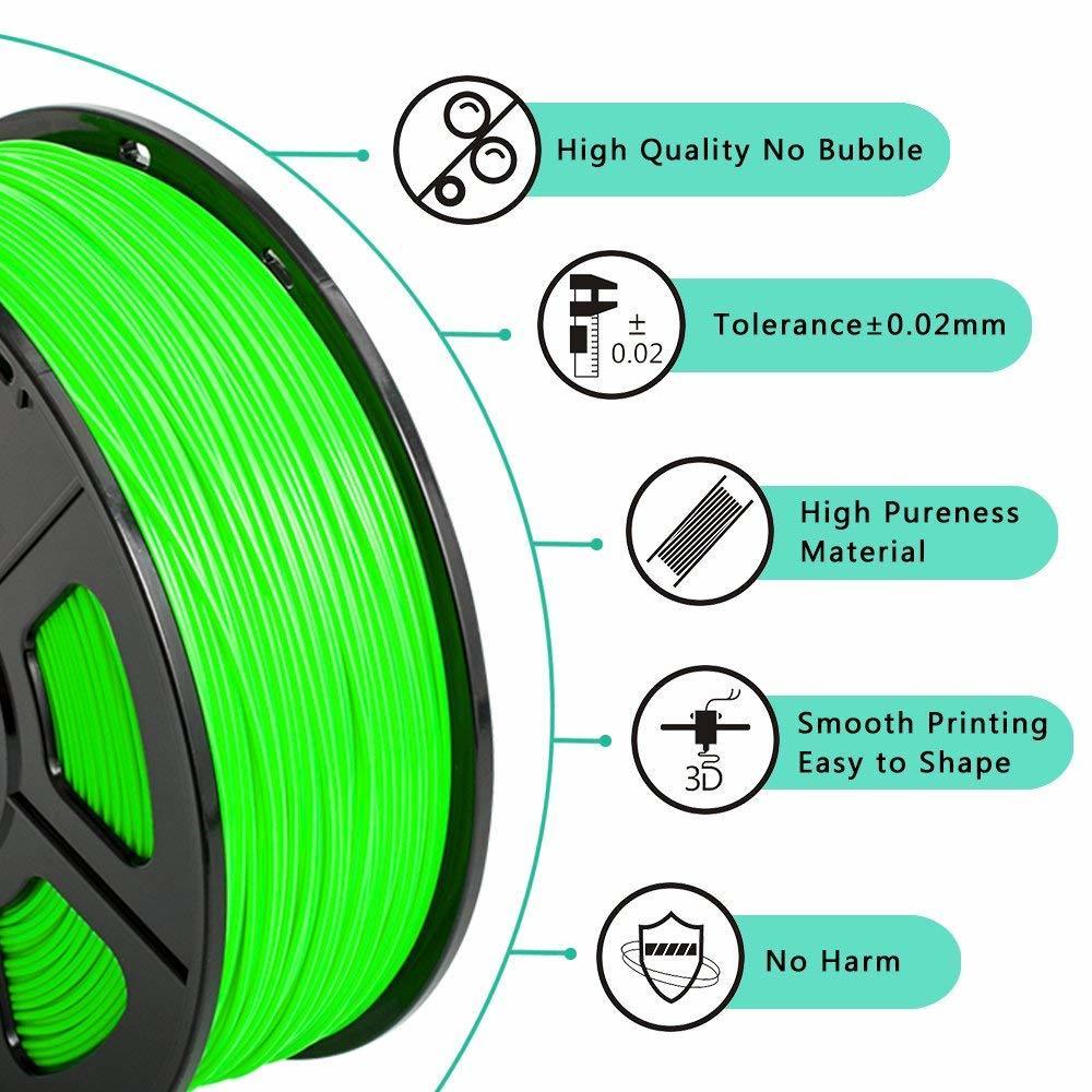 TPU flexibel Filament Für 3D Drucker 1,75mm Gute Für Druck freundlicher Schuhe Und Spielzeug SUNLU Hohe Quanlity TPU flexibel Filament