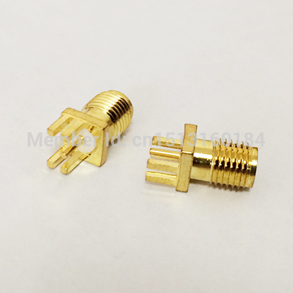 1 peça cabo pcb reto banhado a ouro 1 peça