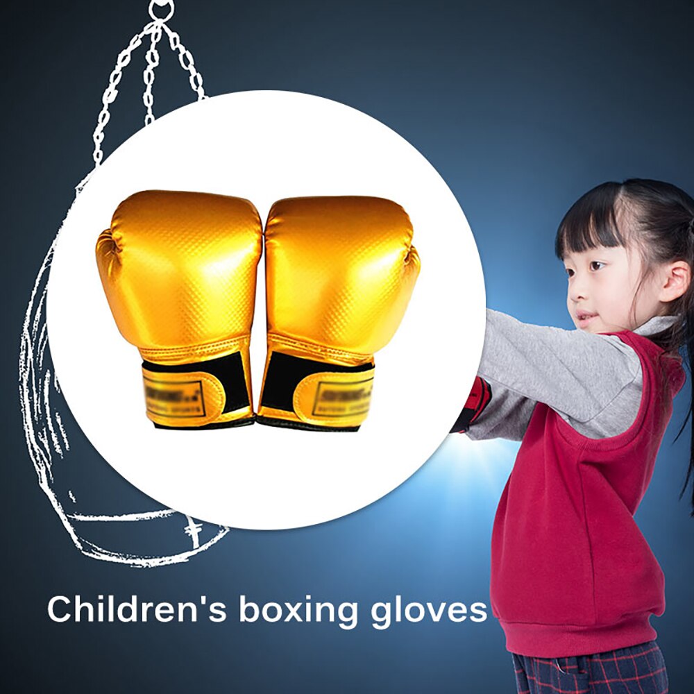 Kick Boxing Gloves for Men Women PU Karate Muay Thai Guantes De Boxeo Free Fight MMA Sanda Training Adults Kids Equipment