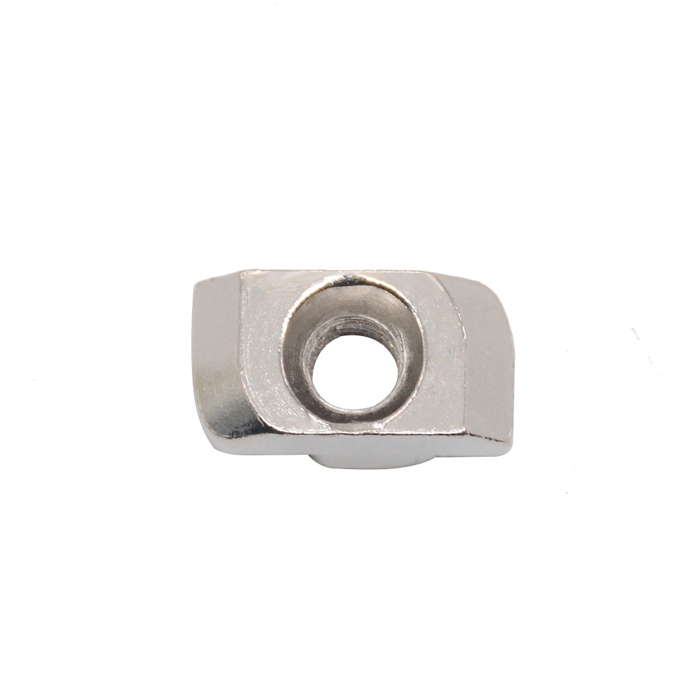 Karbonstål t type muttere festeelement aluminium kobling  m3 m4 m5 m6 til eu standard 3030 industriell aluminium profil til kossel