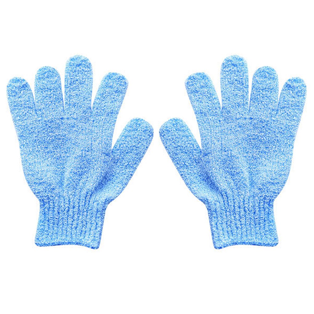 Manopla de masaje corporal Exfoliante para ducha, guante de baño para Spa, hidratante para la piel, 1 par: NO.4
