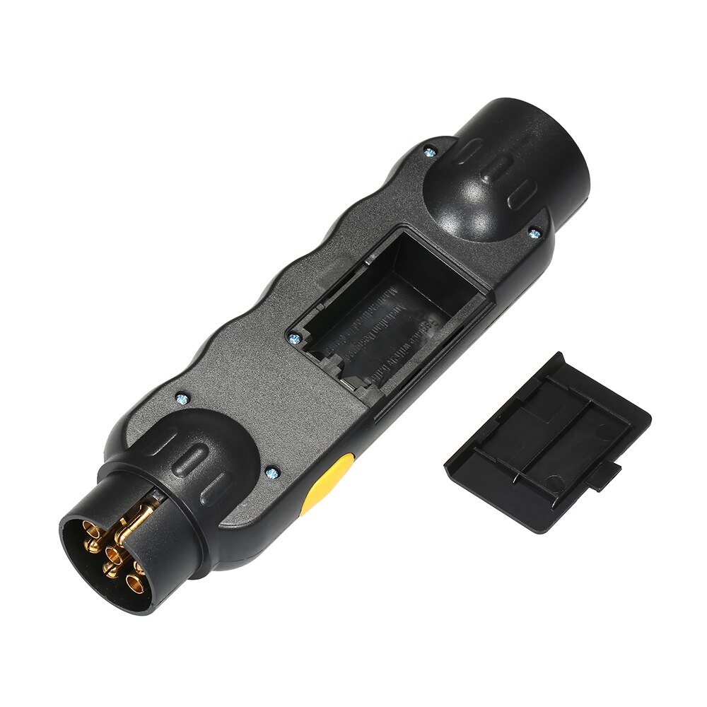 7 Pin EU Plug Towing Trailer Light Tester Caravan Car Truck Plug Socket Tester Light Electric Diagnostic Wiring Circuit Tester