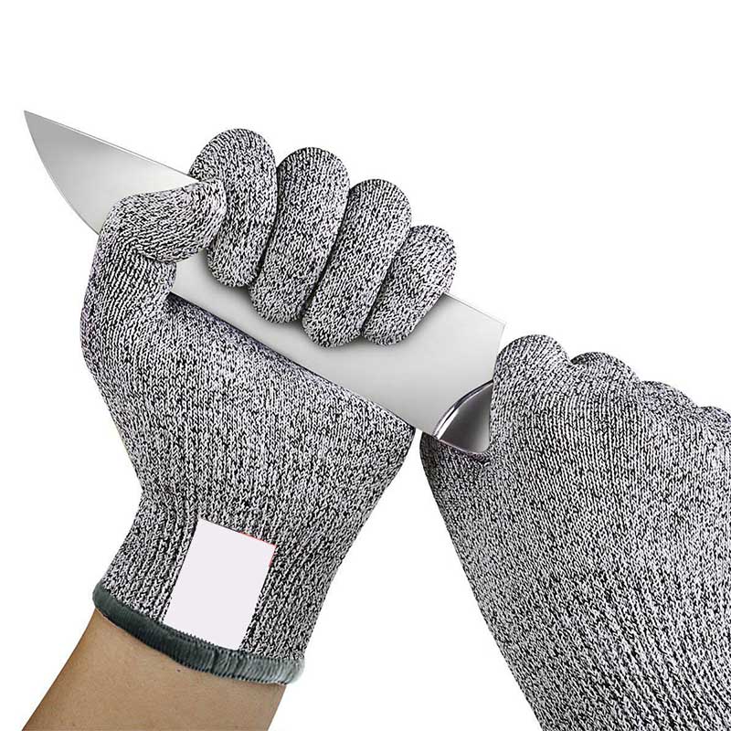 Slager Snijbestendige Handschoen Anti-Cut Handschoenen 1 Paar Cut Proof Steekwerende Metalen Mesh Multifunctionele Veiligheid Gereedschap