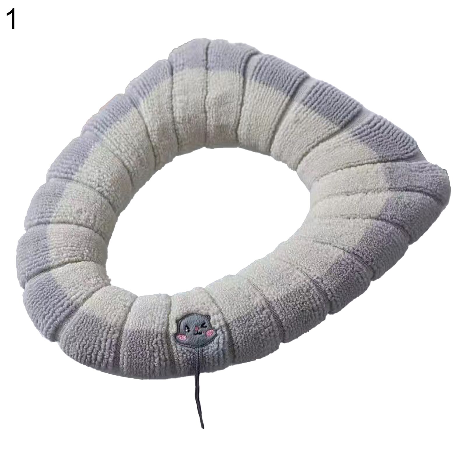 Zachte Wasbare Toilet Seat Cover Mat Pad Kussen Gebruik Warme Comfortabele Wc Tool Thuis Badkamer Wc Schoonmaken Accessoires: 1