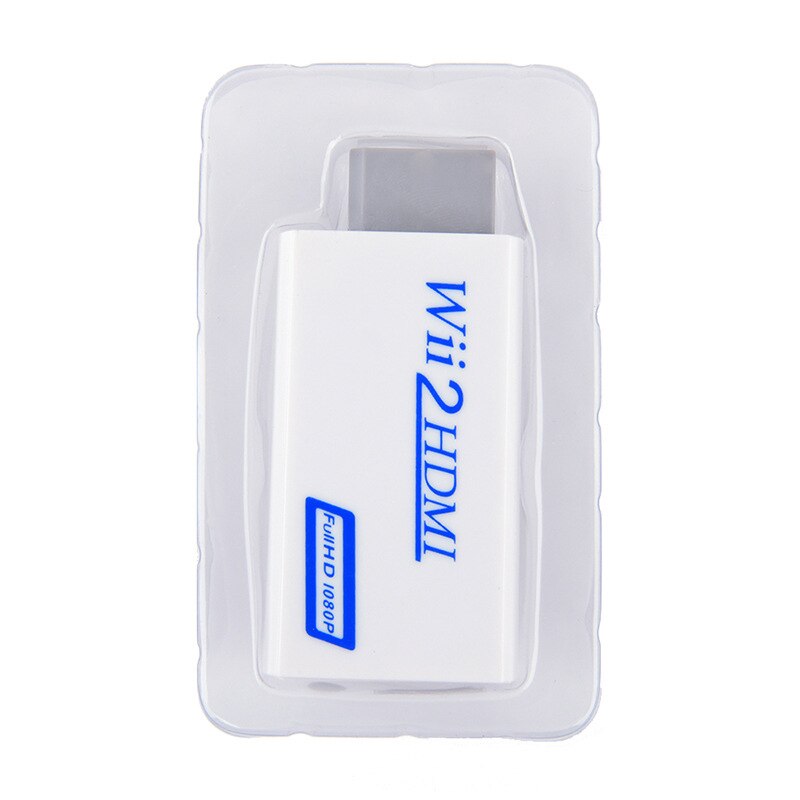 Full  hd 1080p wii to hdmi-compatible converter adapter, wii 2 hdmi-compatible converter, 3,5mm audio for pc hdtv monitor display