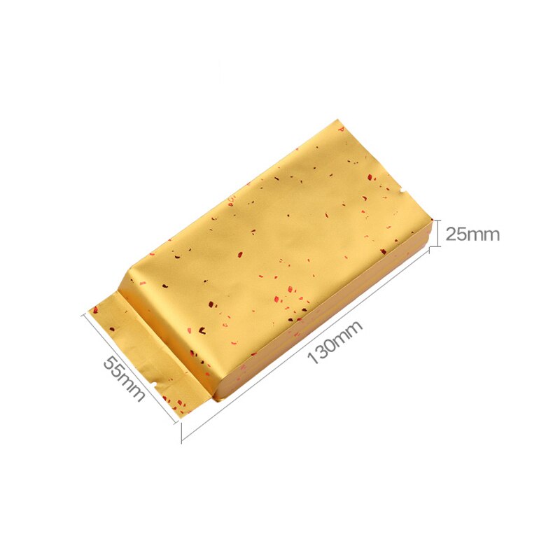 200 stk 8-15g ren aluminiumsfolie tepose mad kaffe emballage pose varmeforseglede opbevaringsposer