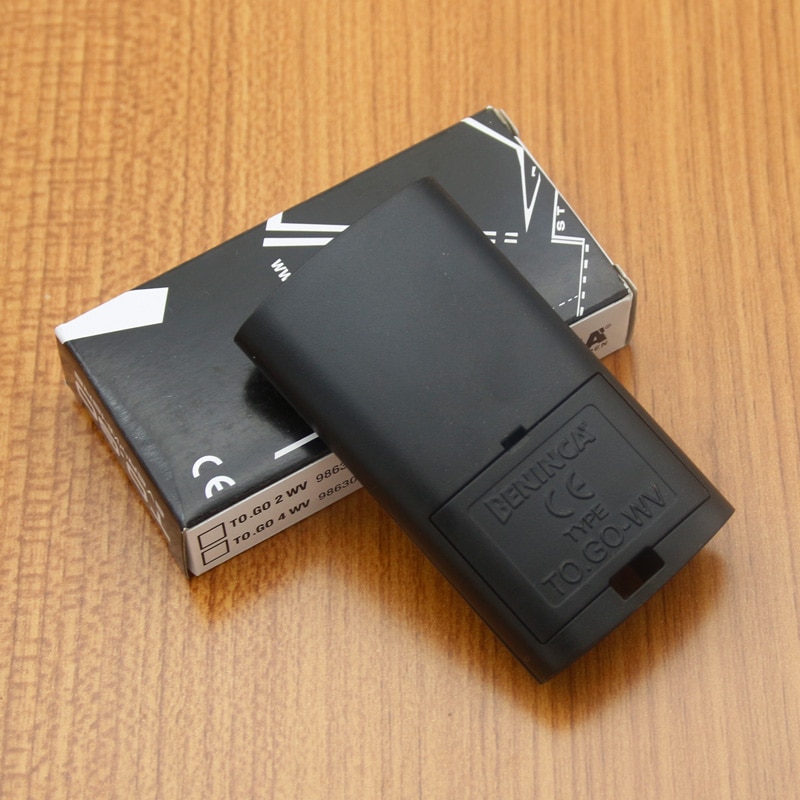 BENINCA TO.GO2WV telecomando 433Mhz rolling code trasporto libero BENINCA remote control
