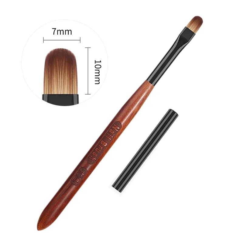 Nail Glue Phototherapy Pen UV Gel Brush Pen Acrylic Nail Art Painting Drawing Liner Brush Manicure Brushes Tool: light green