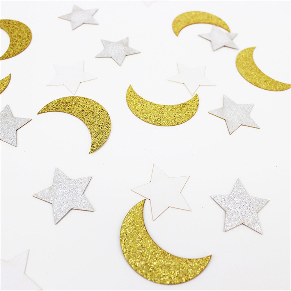 100Pcs Birthday Party Decorations Confetti Glitter Crown Table Confetti for Baby Shower Birthday Safari Theme DIY Party Decor: C04