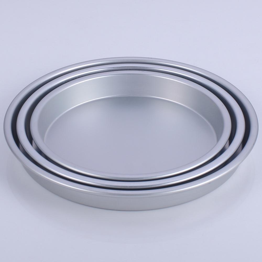 Facemile 7/8/9inch Premium Non-Stick Pizza Pan Bakeware Carbon Steel Pizza Plate Round Dish Pizza Tray Mold Mould Baking Tool