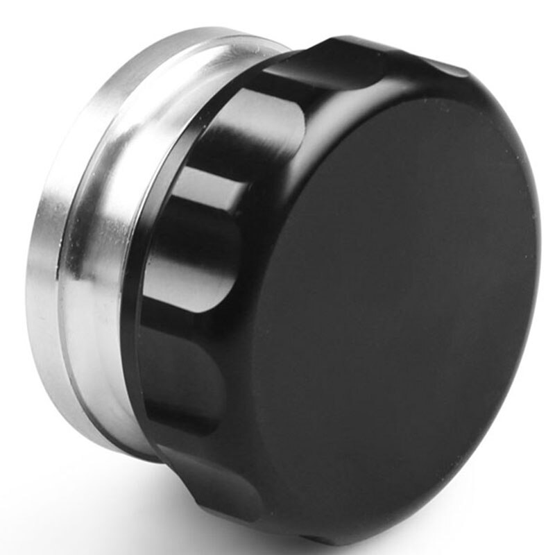 Aluminum Alloy Weld Billet on Filler Neck and Cap Oil Fuel Water Tank Black