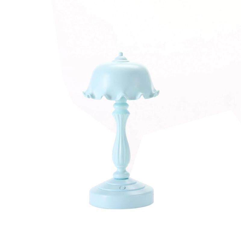 1PC Mini Night Light For Dormitory Nostalgic Retro Style Rechargeable Table Lamp Bedroom Bedside LED Eye Lamp: 06