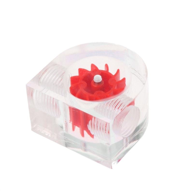 Misuratore di portata d'acqua PM2A Misuratore di portata semicircolare raffreddato ad acqua per computer Girante leggero e sottile migliore vendita