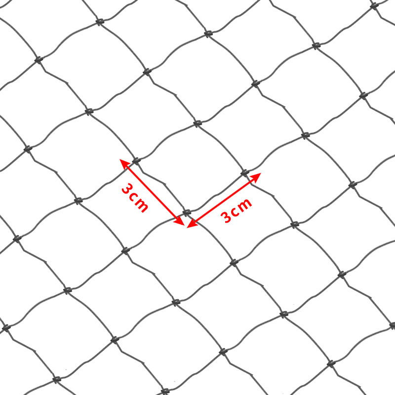XC LOHAS sieci rybackie Gillnet finlandia netto trzy warstwy złapać sieć rybacka 1.8*30M linia 2mm ręcznie odlewania netto 2.5-130mm: 30mm