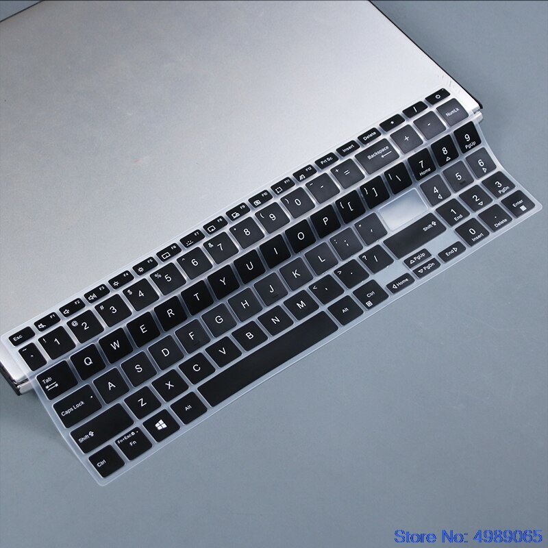 Silicone laptop Keyboard Cover Protector cover for ASUS vivobook 15 X513EP X513EA x513 EP EA K513EQ K513 EQ S5600FL 15.6 inch: black