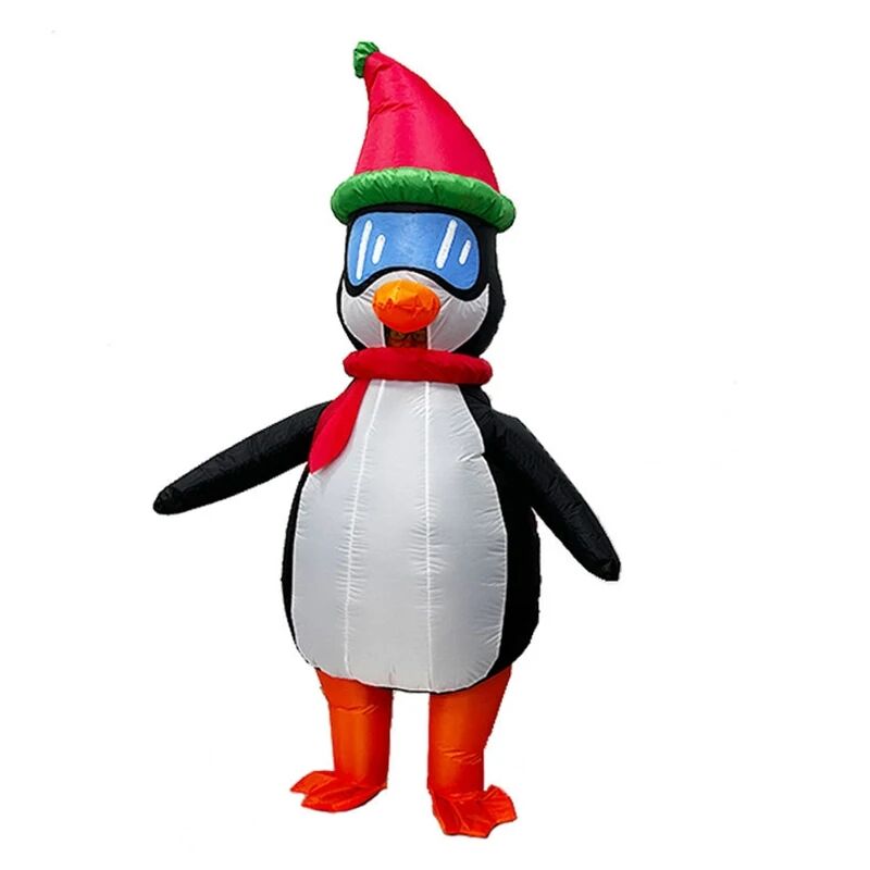 Inflatable Costume Penguin Air Blow-up Deluxe Halloween Costume - Adult Size: Default Title