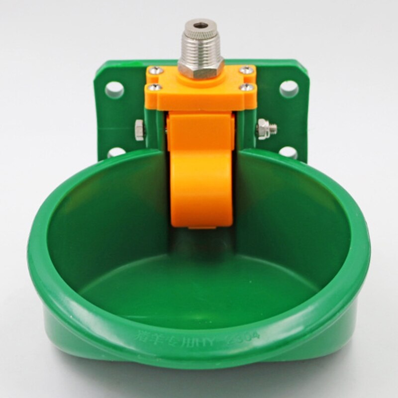 2 Pcs Automatic Farm Sheep Water Bowls Waterer Livestock Colt Calves Drinking 72XF