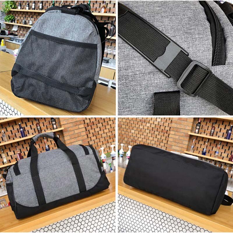 Nylon rejse stor kapacitet mænd nettaske bagage rejse duffle bag weekendtasker kvinder multifunktionel mand skuldertaske  xa123zc