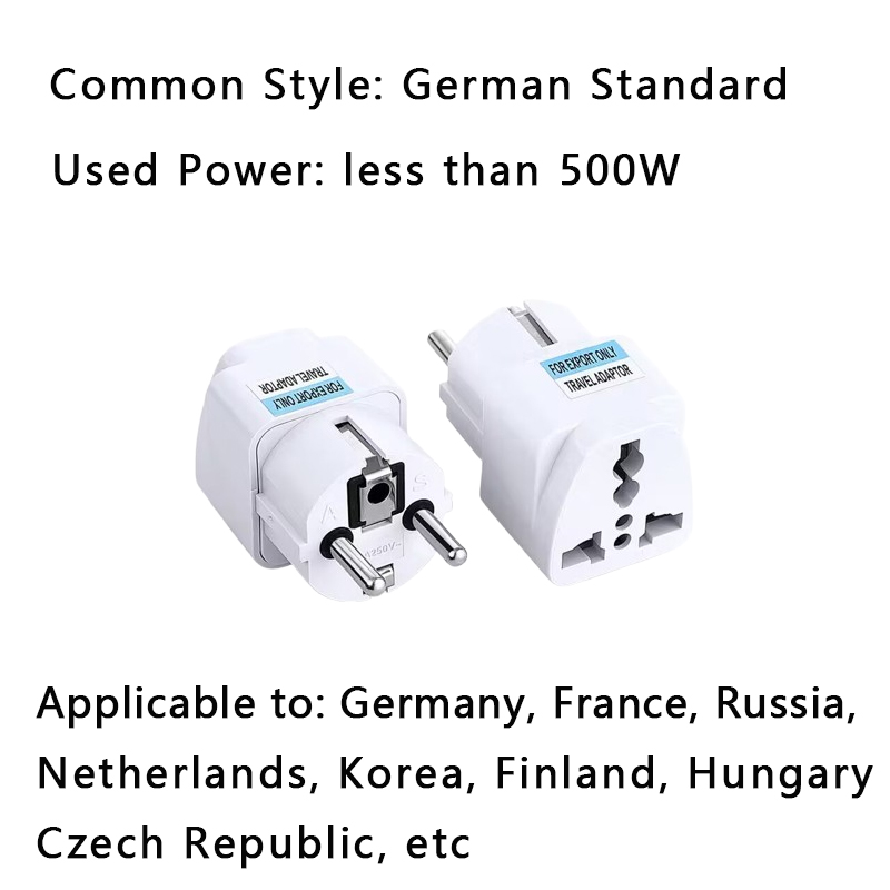 Adaptateur universel AU US UK EU, convertisseur de prise US vers EU, adaptateur de voyage australien KR Euro, prise secteur: Orange