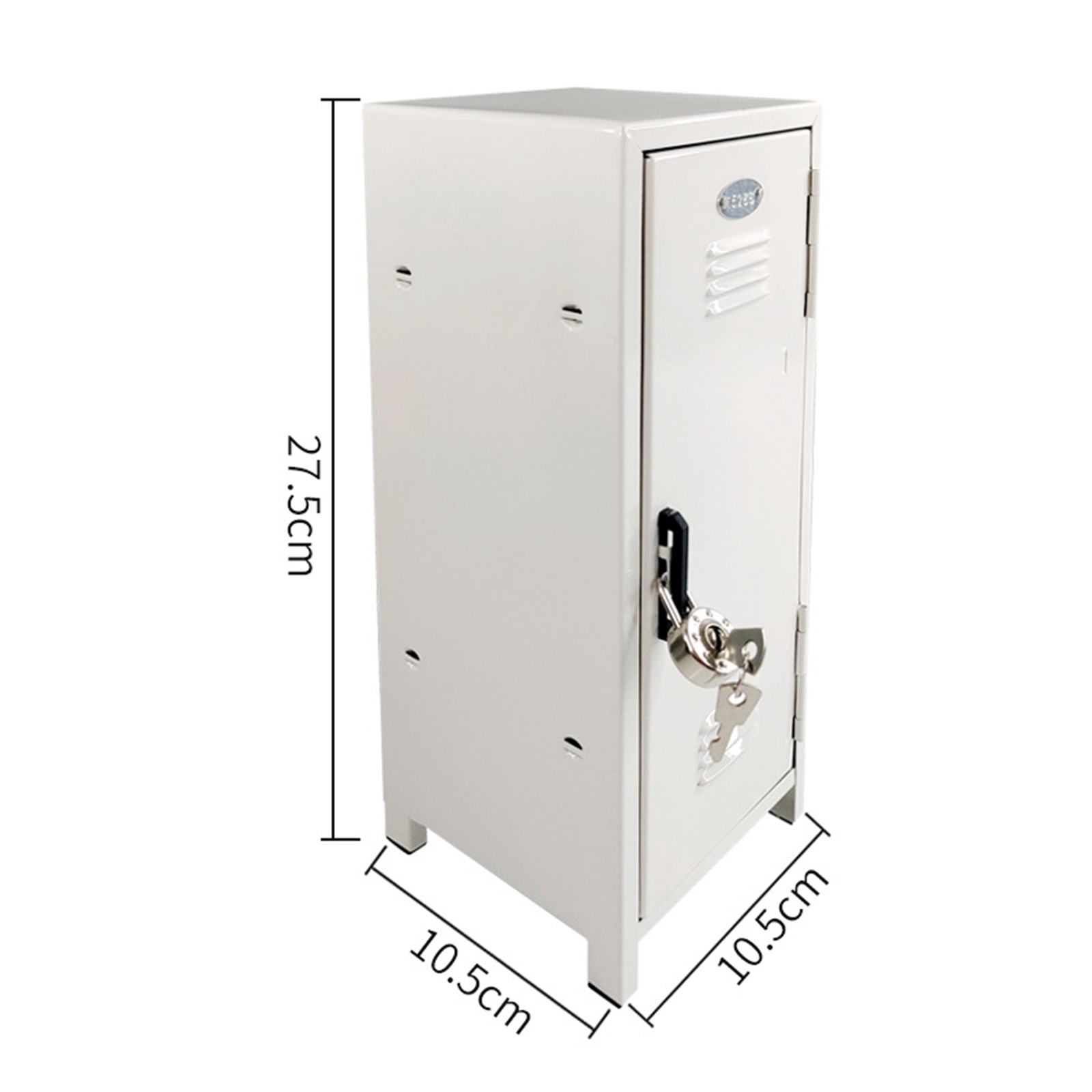 Gabinete de almacenamiento de maquillaje, archivador Vertical con cerradura para el hogar, oficina, baño, para niña