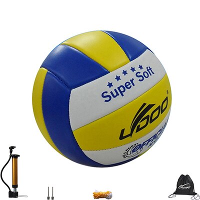 YUYU PU Soft Touch Volleyball Ball official Size 5 VSM5000 VSM4500 Match Ball For Training Competition: blue 2