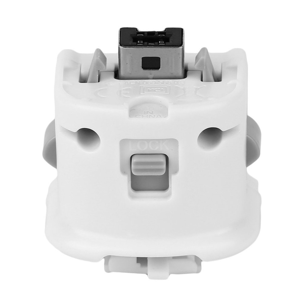 Motion Plus Motionplus Adapter Sensor Voor Nintendo Voor Wii Remote Controller Wit