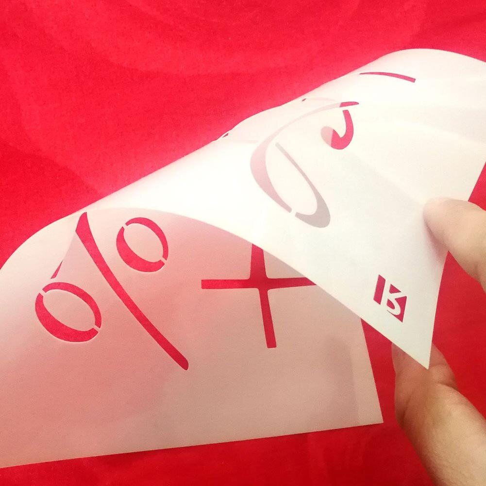 32Pcs Numeral Alphabet Letter DIY Craft Layering Stencils Wall Drawing Template