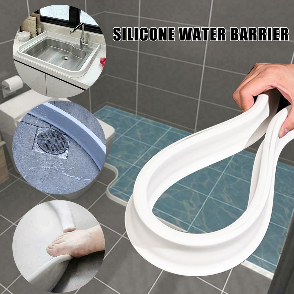 Bathroom Water Stopper Water Retaining Strip Benda... – Vicedeal