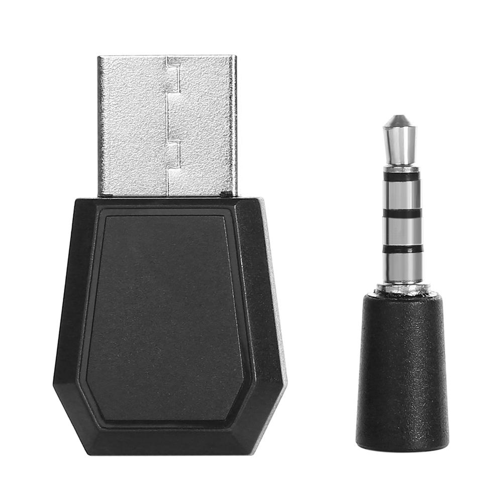 Adaptador inalámbrico compatible con Bluetooth para consola PS4, receptor de sonido USB 4,0, 3,5mm, accesorios de mando