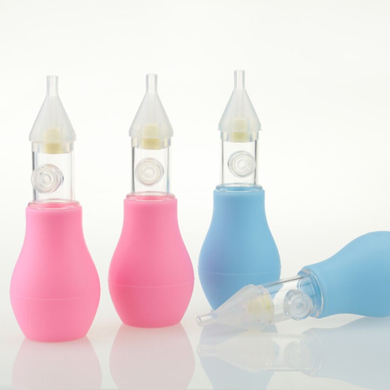 Infant Nasal Aspirator Silicone Twist Aspirator Manual Snot Sucker Mucus Sucker Baby Care YH-17