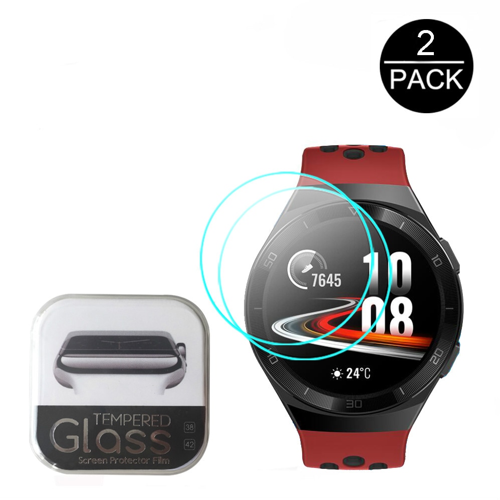 2.5D 9H Protezione Dello Schermo in Vetro Temperato per Huawei Orologio GT 2e Smartwatch Huawei Orologio GT 2e anti-Graffio trasparente di Vetro HD
